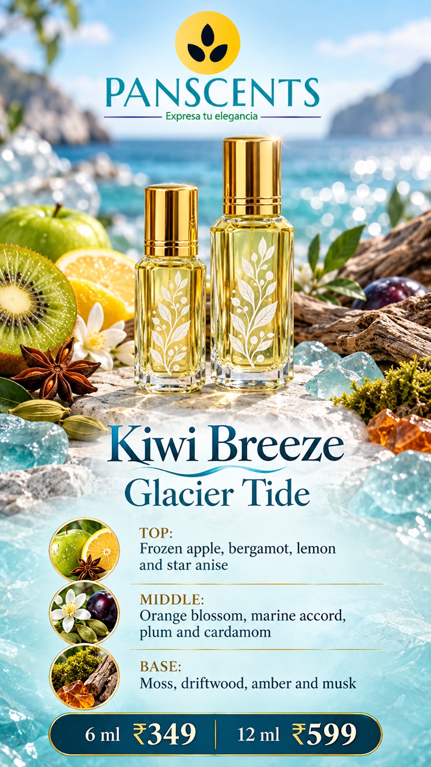 PANSCENTS fragrance presentation for Royal Bloom
